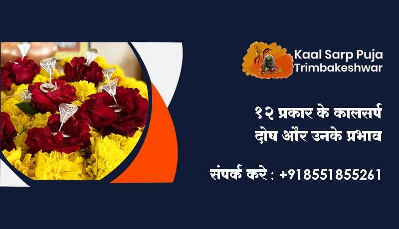 कालसर्प दोष के 12 प्रकार और उनके प्रभाव